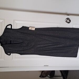 Metallic Evening Dress